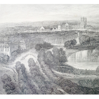 Gravure View looking south from the gallery of the Duke of Yorks